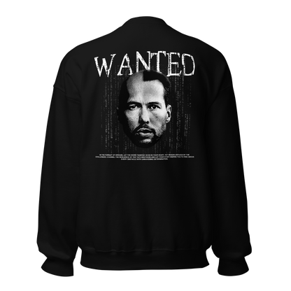 "WANTED" Crewneck (Back)