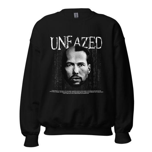 "UNFAZED" TATE Crewneck