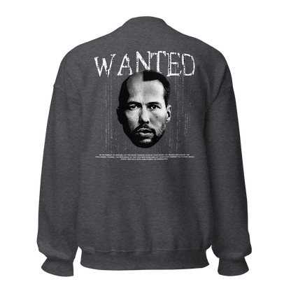 "WANTED" Crewneck (Back)