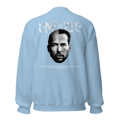 "UNFAZED" TATE Crewneck (Back)