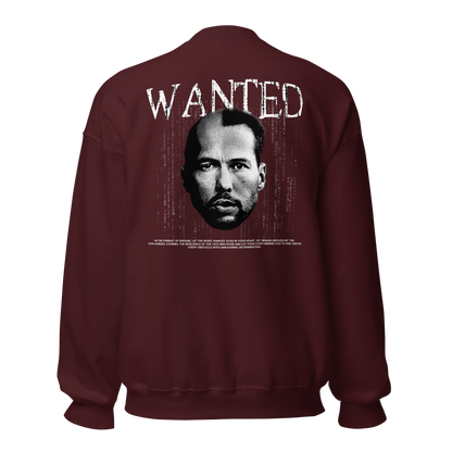 "WANTED" Crewneck (Back)