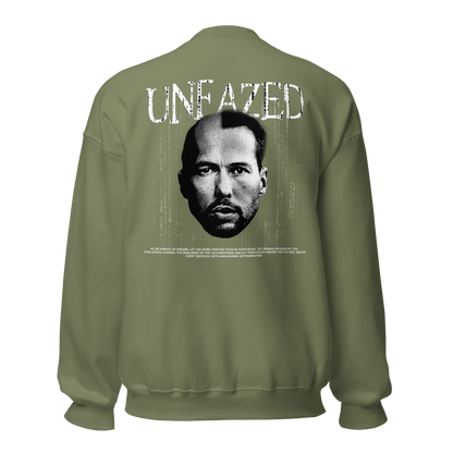 "UNFAZED" TATE Crewneck (Back)