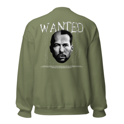 "WANTED" Crewneck (Back)