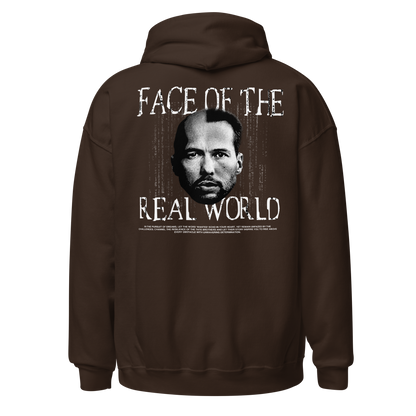 "FACE OF THE REAL WORDL" Hoodie (Back)