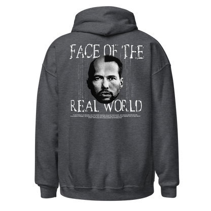 "FACE OF THE REAL WORDL" Hoodie (Back)