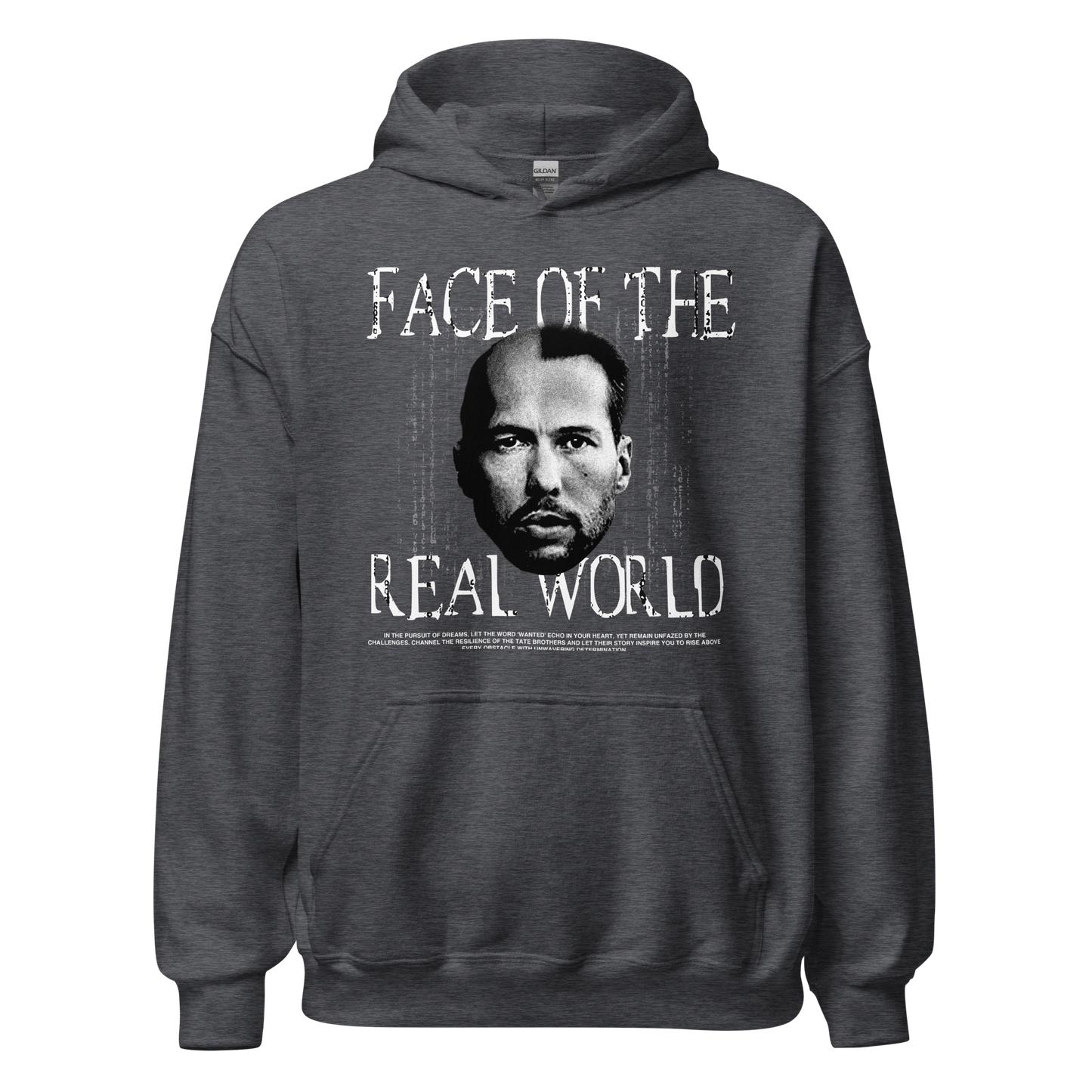 "FACE OF THE REAL WORLD" TATE Hoodie