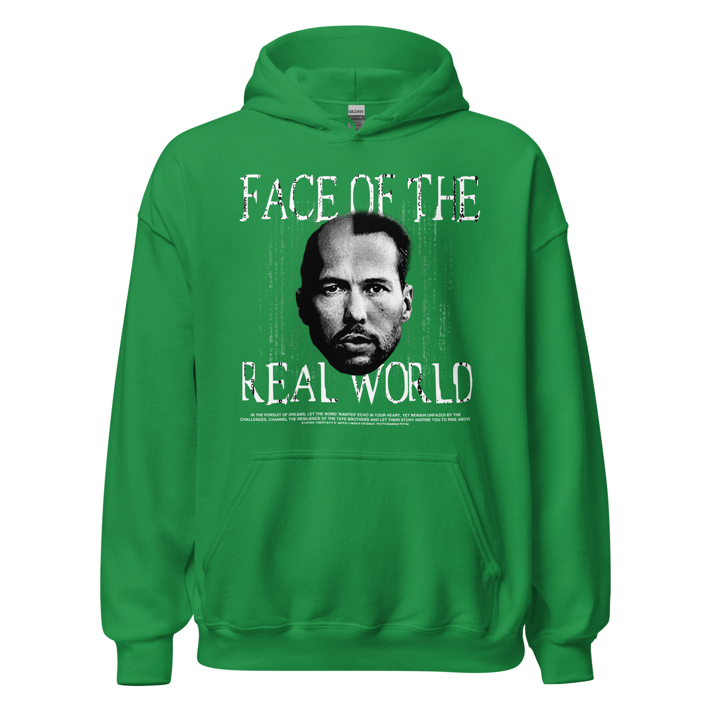 "FACE OF THE REAL WORLD" TATE Hoodie