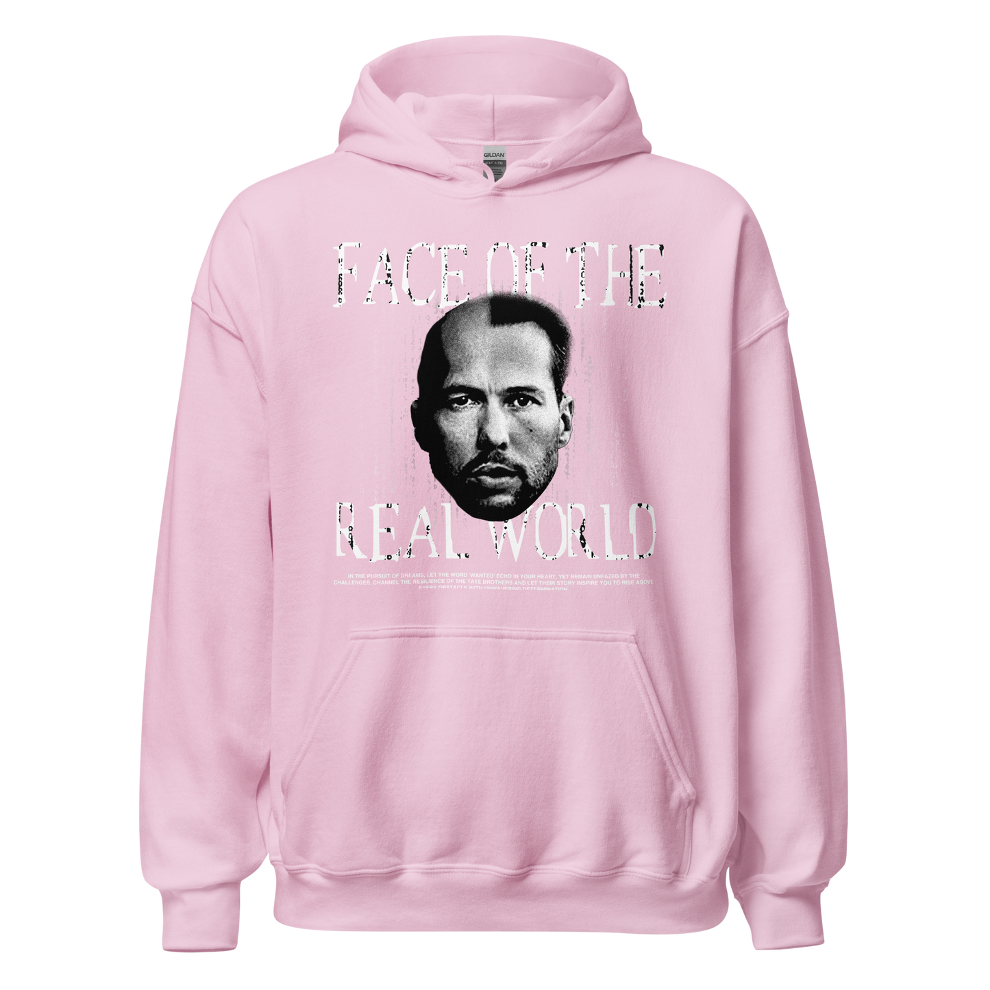 "FACE OF THE REAL WORLD" TATE Hoodie