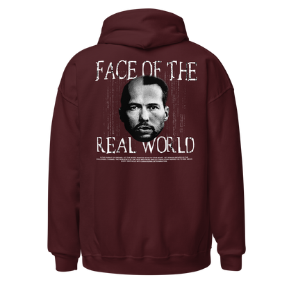 "FACE OF THE REAL WORDL" Hoodie (Back)