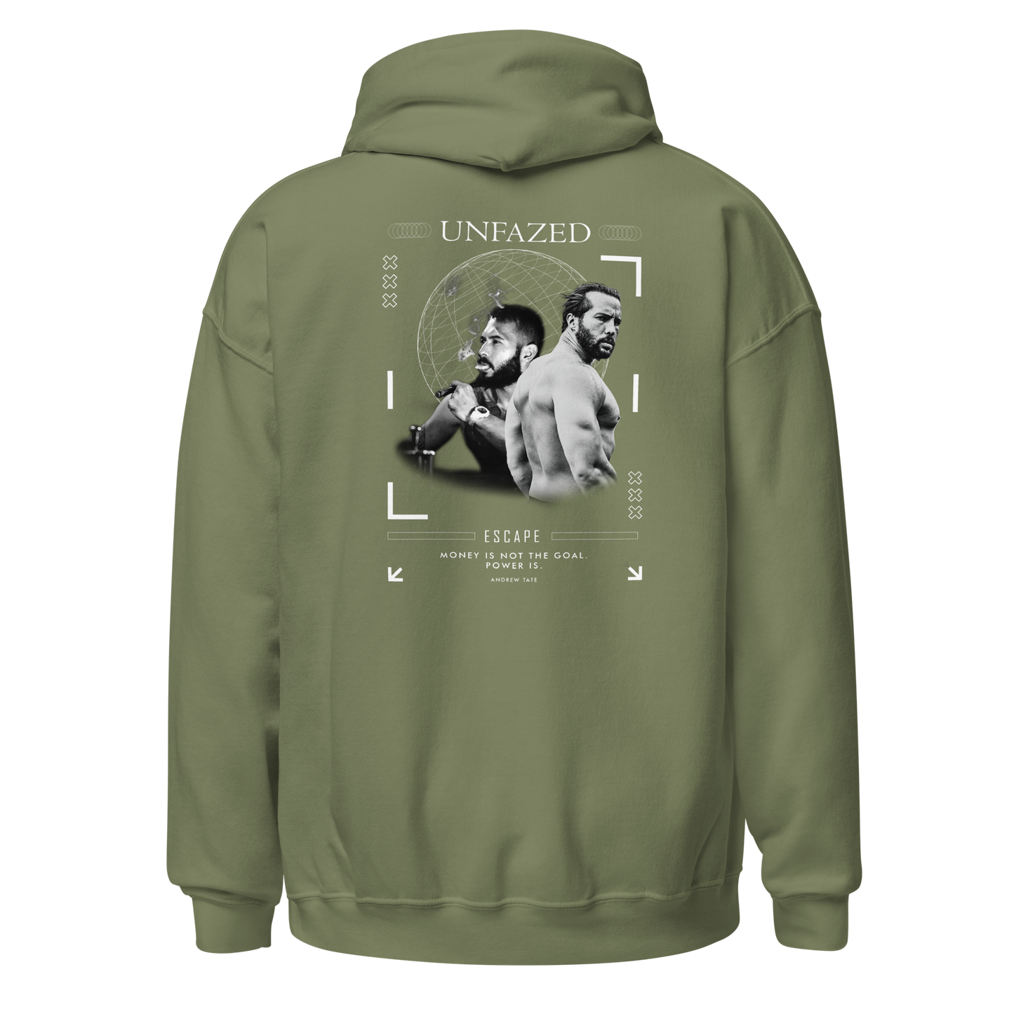 "UNFAZED" Limited Edition Hoodie (Double Printed)