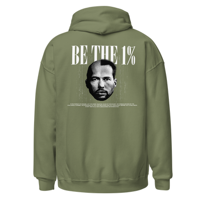 "BE THE 1%" Hoodie (Back)