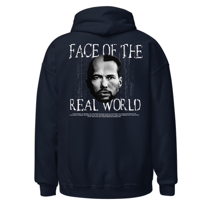 "FACE OF THE REAL WORDL" Hoodie (Back)