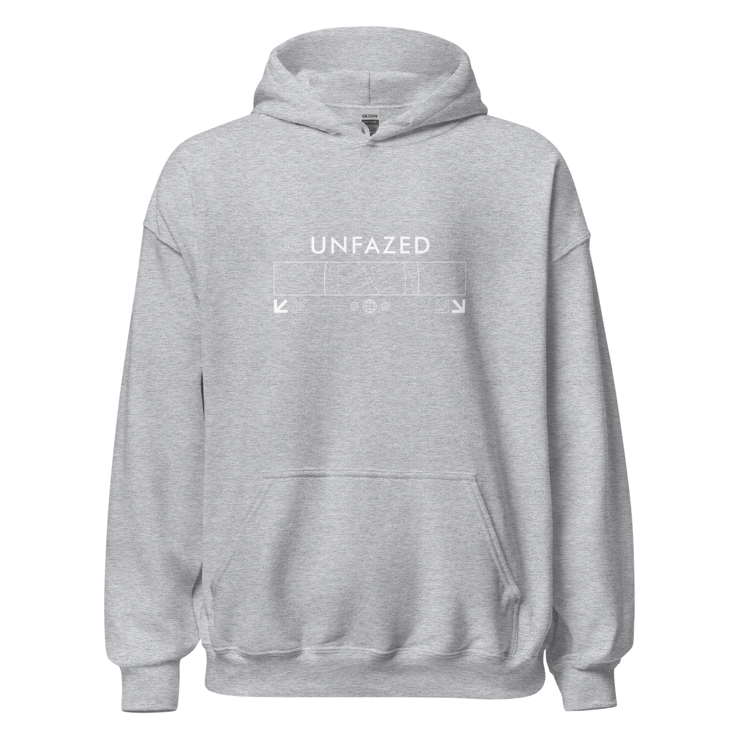 "UNFAZED" Limited Edition Hoodie (Double Printed)