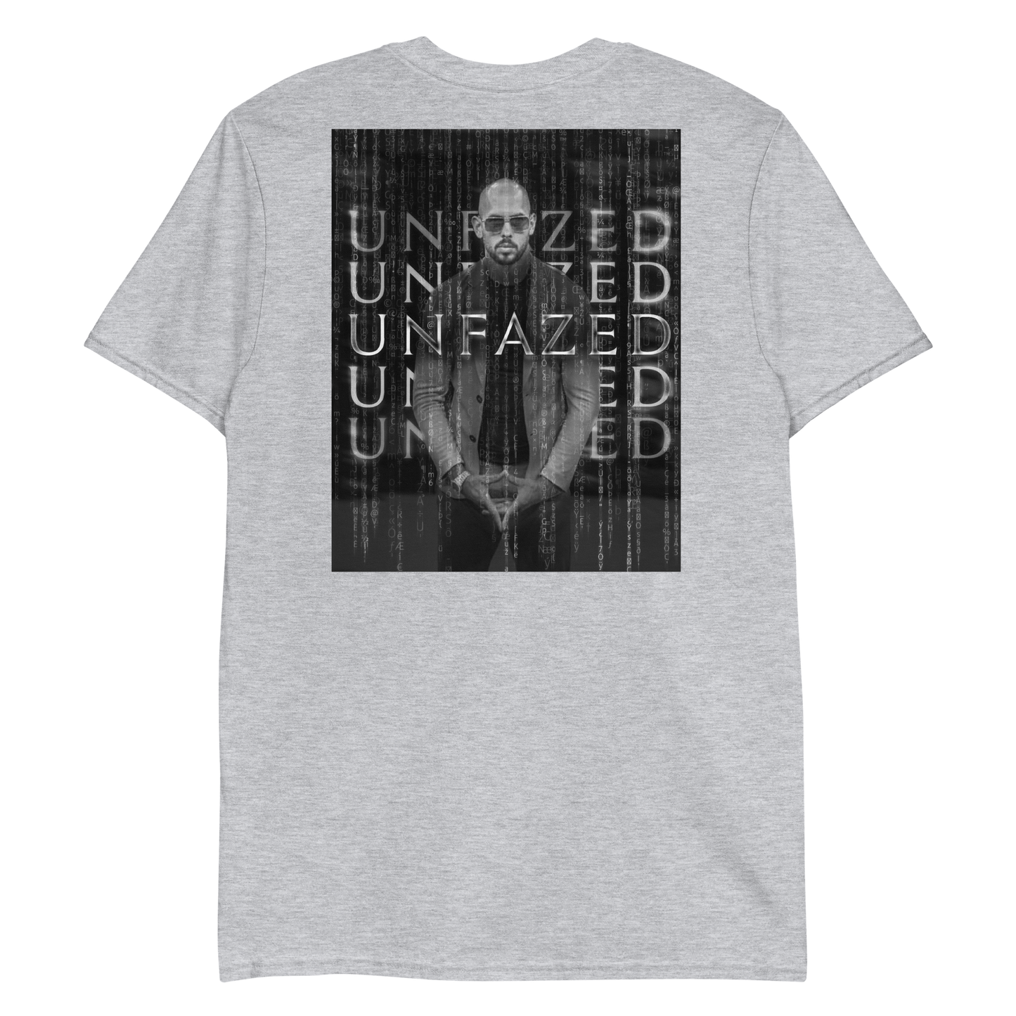 "UNFAZED" V2 ANDREW Tee (Back)