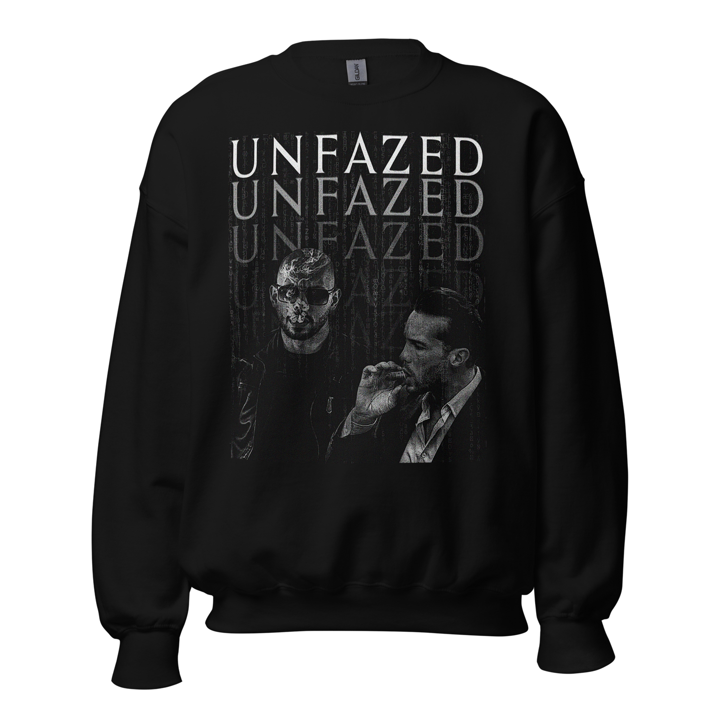 "UNFAZED" ANDREW x TRISTAN Crewneck