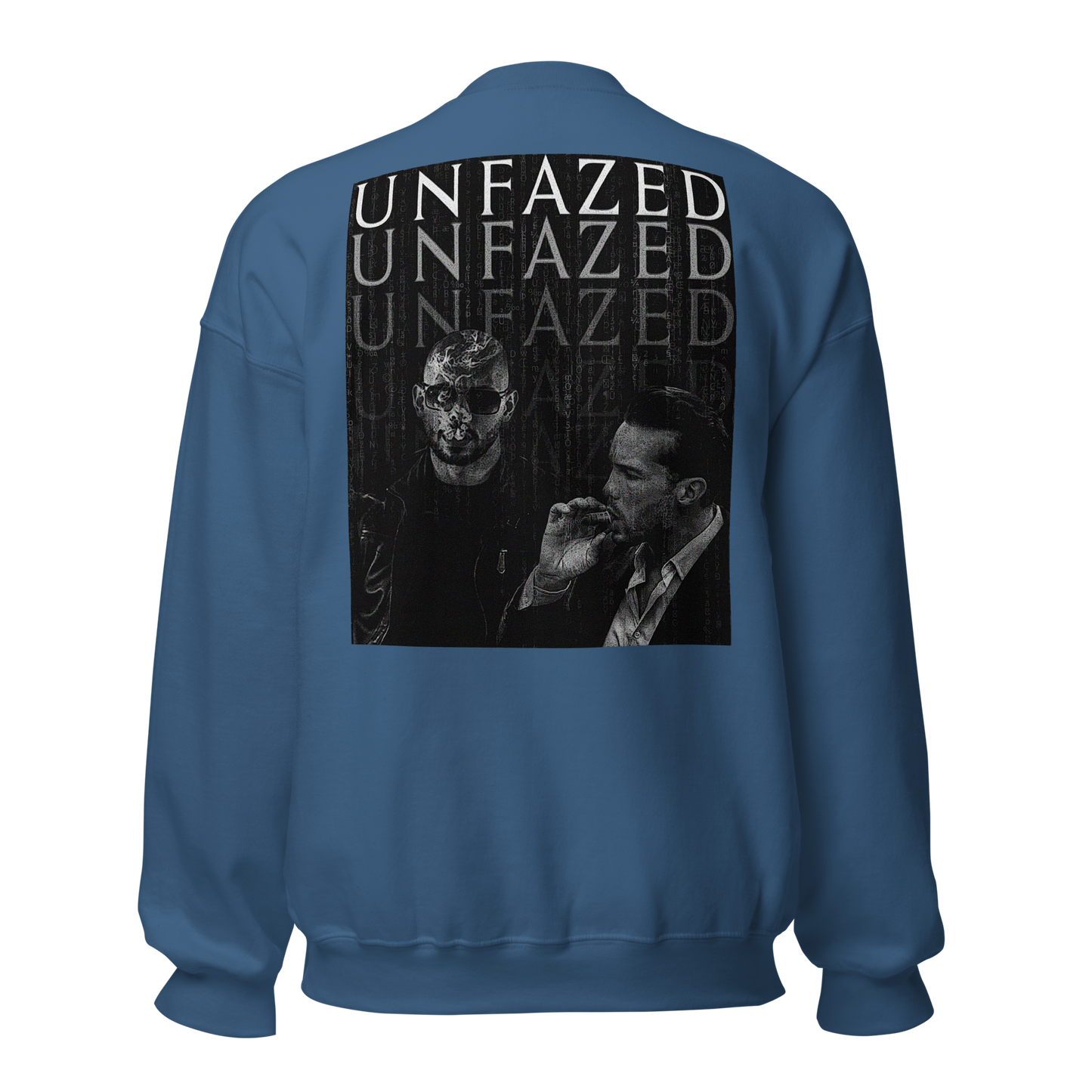 "UNFAZED" ANDREW x TRISTAN Crewneck (Back)