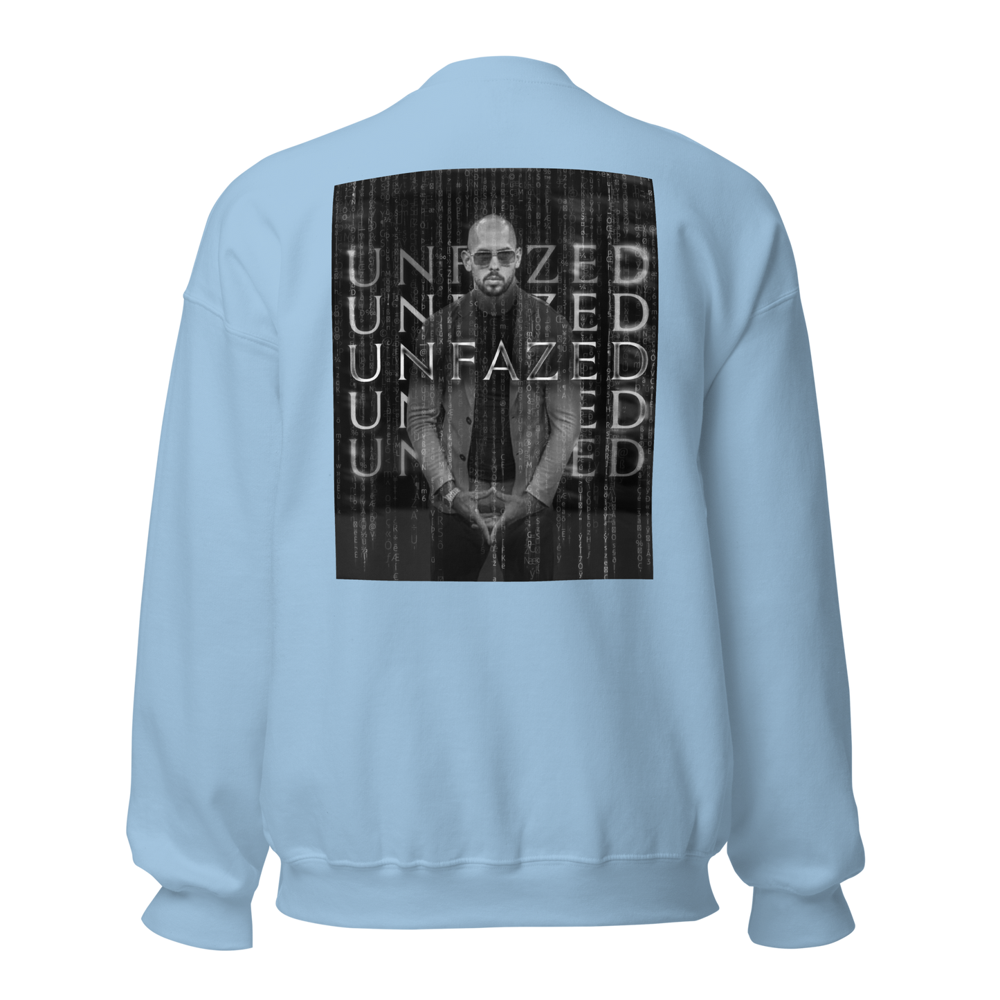 "UNFAZED" V2 ANDREW Crewneck (Back)