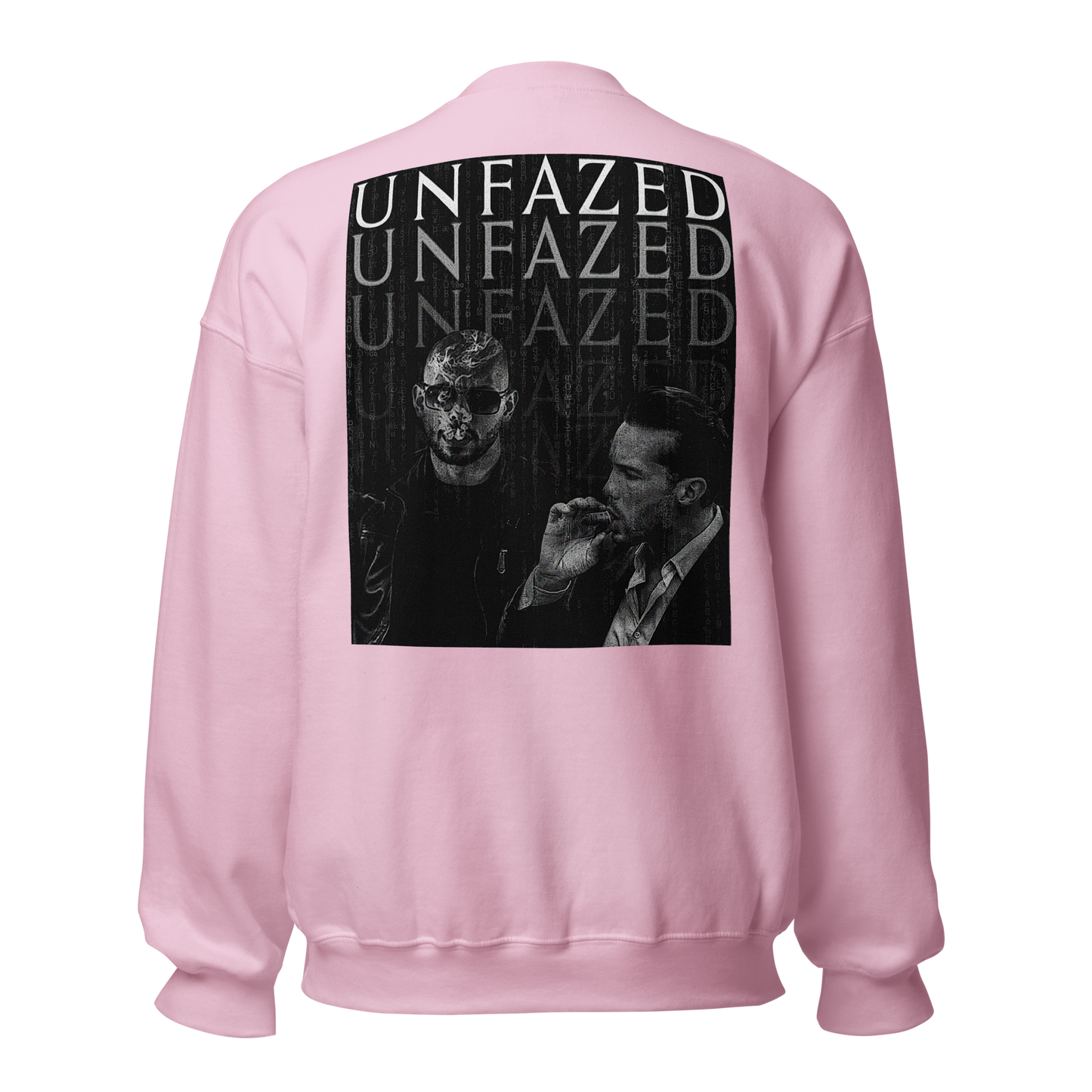 "UNFAZED" ANDREW x TRISTAN Crewneck (Back)