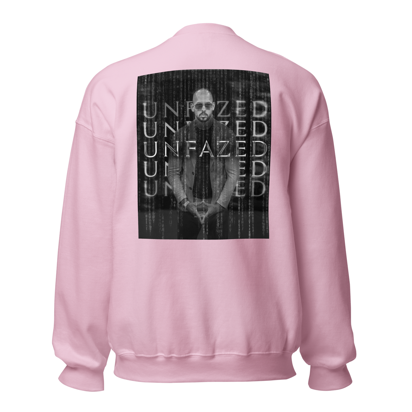 "UNFAZED" V2 ANDREW Crewneck (Back)