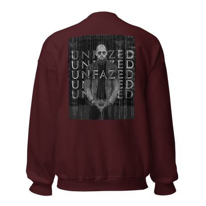 "UNFAZED" V2 ANDREW Crewneck (Back)