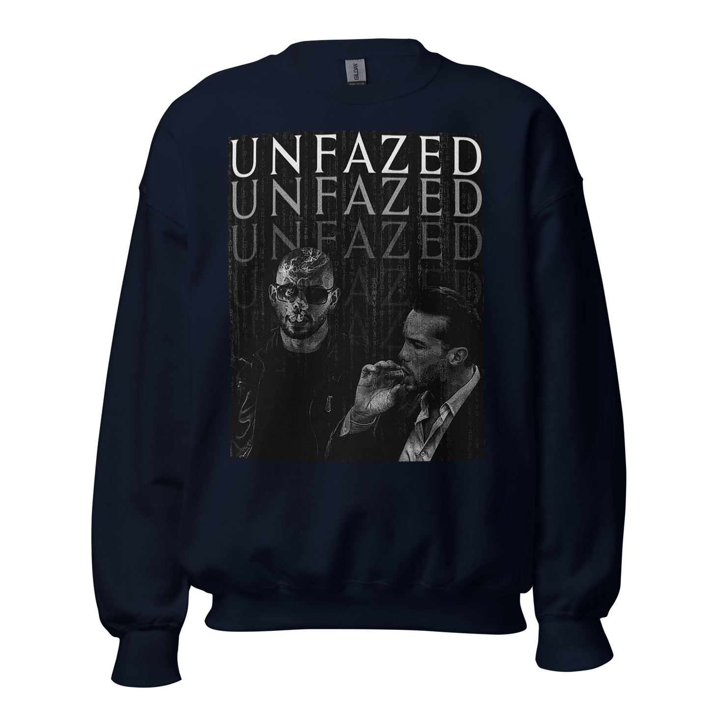 "UNFAZED" ANDREW x TRISTAN Crewneck