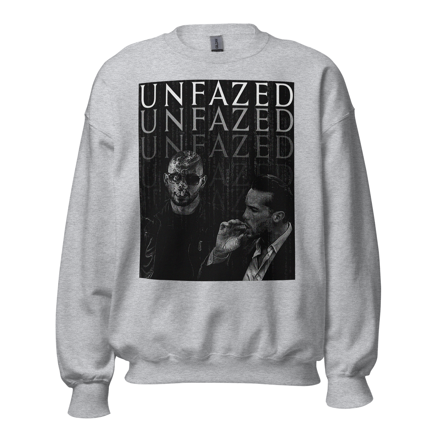 "UNFAZED" ANDREW x TRISTAN Crewneck