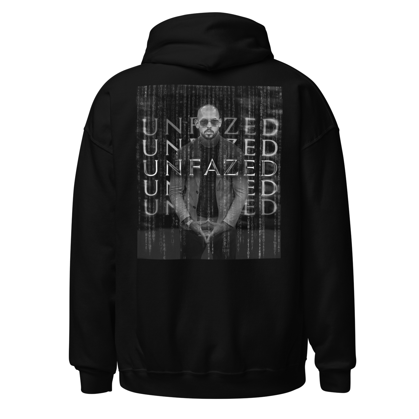 "UNFAZED" V2 ANDREW Hoodie (Back)