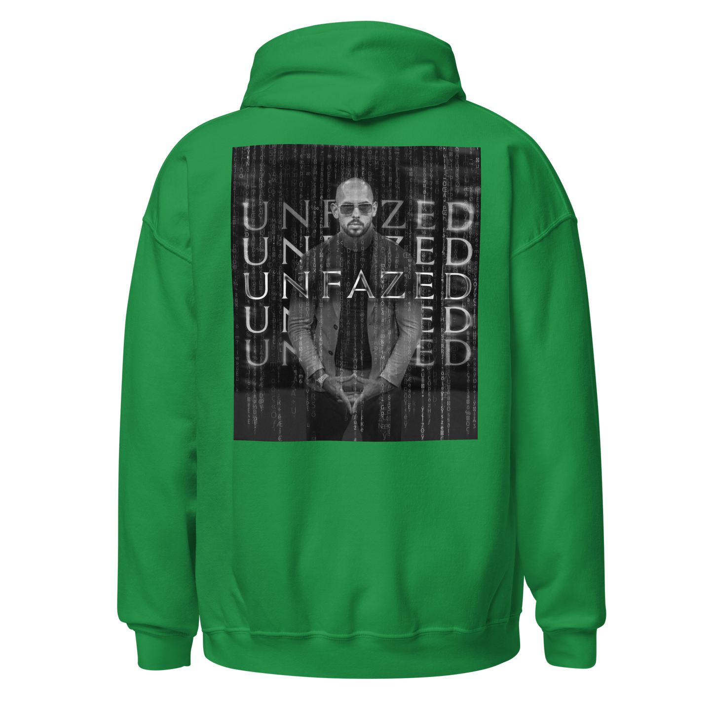 "UNFAZED" V2 ANDREW Hoodie (Back)