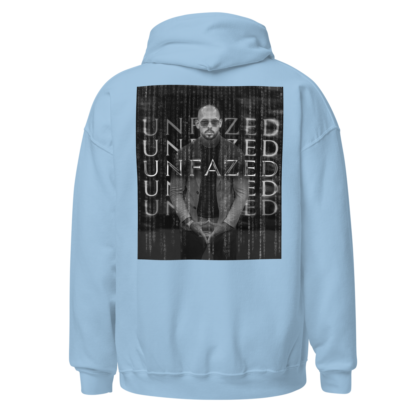 "UNFAZED" V2 ANDREW Hoodie (Back)