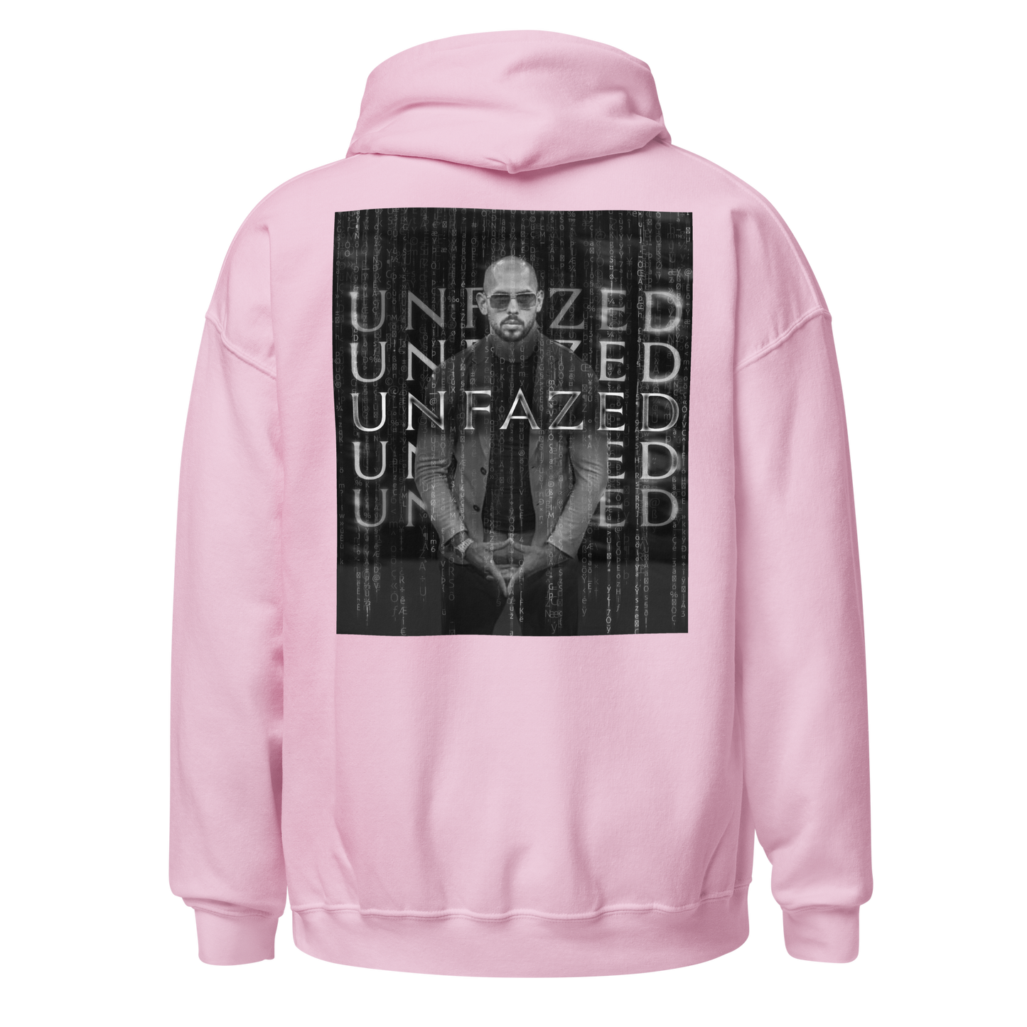 "UNFAZED" V2 ANDREW Hoodie (Back)