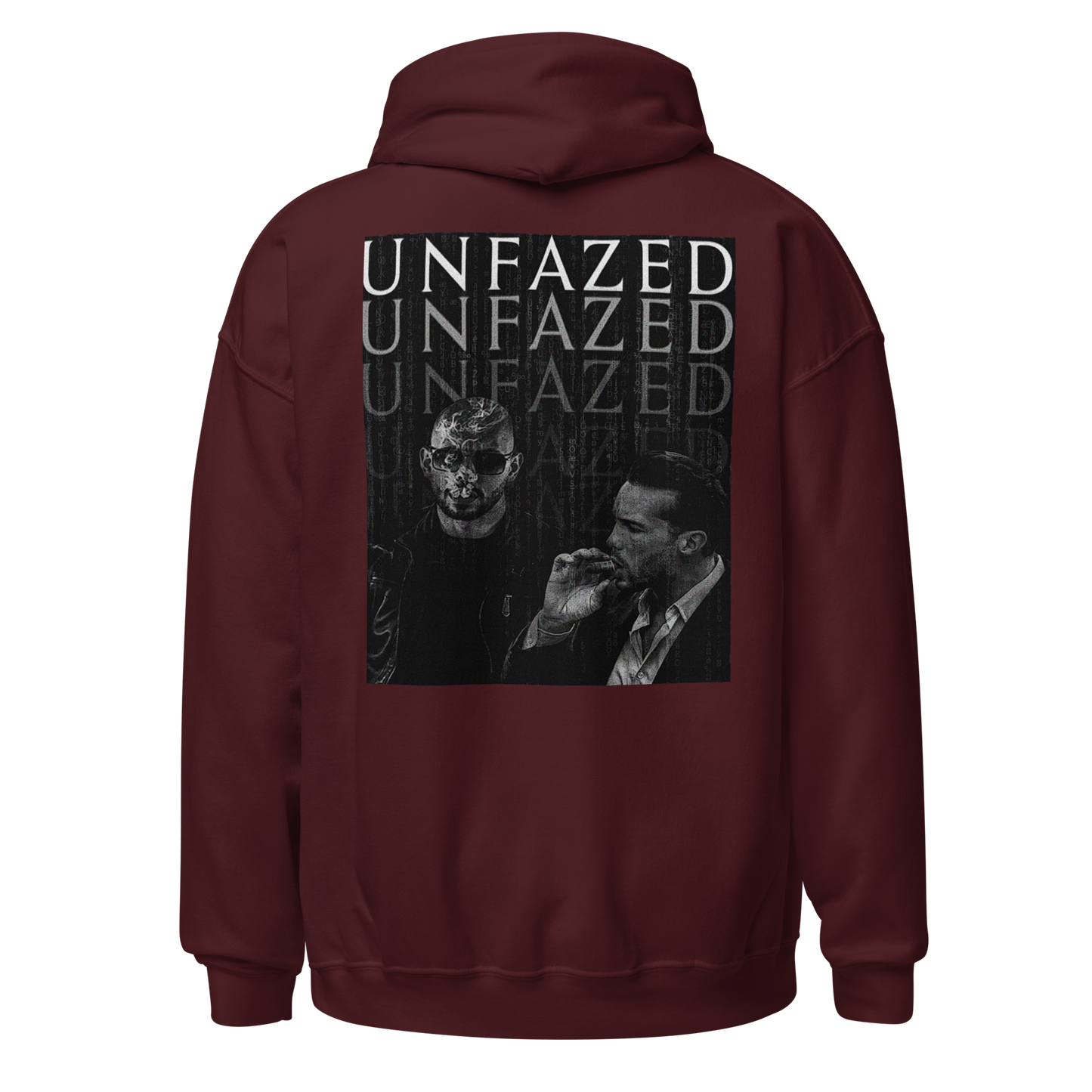 "UNFAZED" ANDREW x TRISTAN Hoodie (Back)