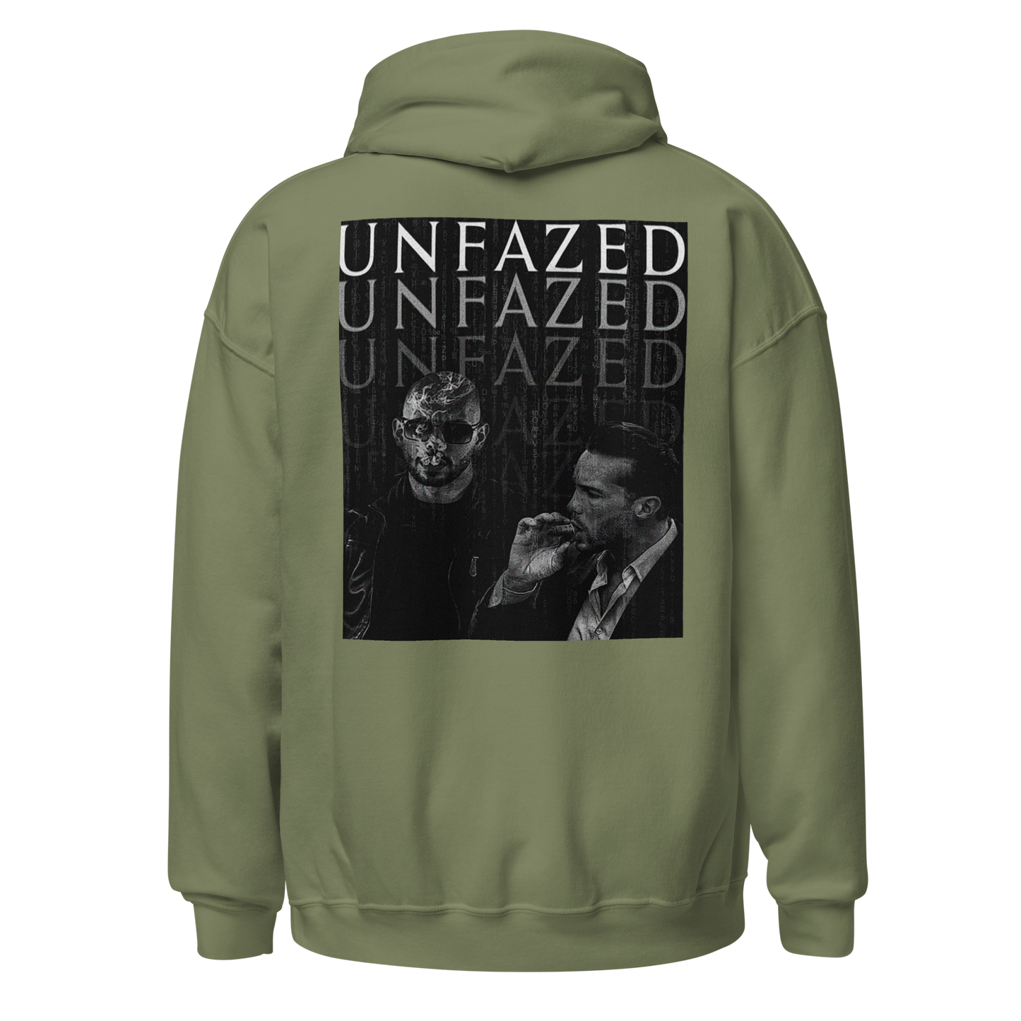 "UNFAZED" ANDREW x TRISTAN Hoodie (Back)