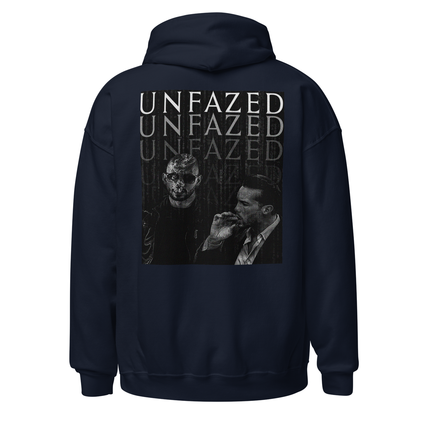 "UNFAZED" ANDREW x TRISTAN Hoodie (Back)