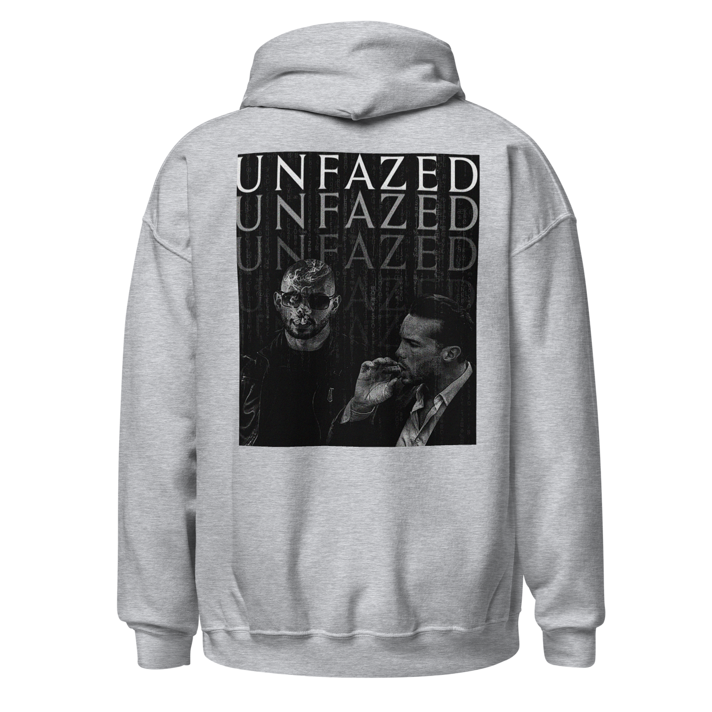 "UNFAZED" ANDREW x TRISTAN Hoodie (Back)